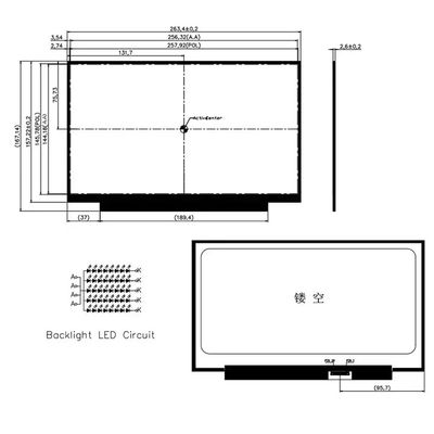 Odm 11.6 Inch Tft Lcd Screen Customized Resolution